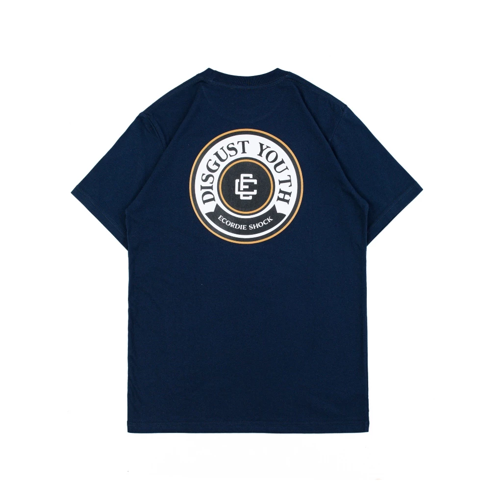 Ecordie "DESTRUCT-6" T-shirt lengan pendek casual