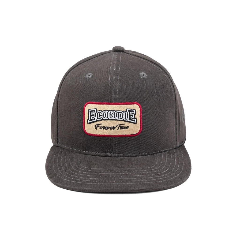 Ecordie " BURDENS-1 " Topi Snapback cap Grey